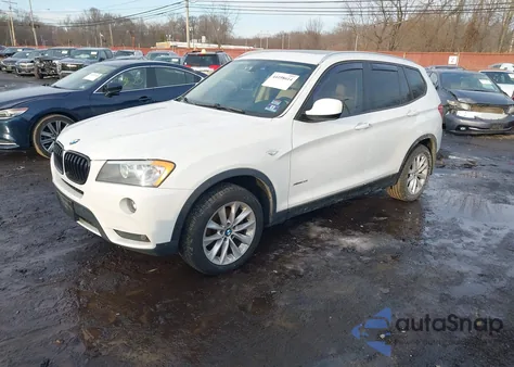 2013 BMW X3 xDrive28I from USA, damaged, VIN 5UXWX9C50D0A08995